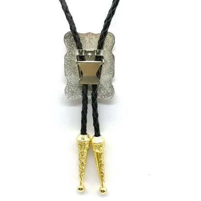 Luxury Rectangular Creative Bolo Tie - Image 2