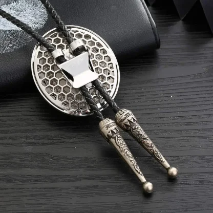 Gemstone-like Bolo Tie with Luxury Finish - Image 10