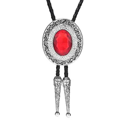 Gemstone-like Bolo Tie with Luxury Finish - Image 9